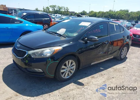 2016 Kia Forte Lx z USA, uszkodzony, nr VIN KNAFX4A65G5457316